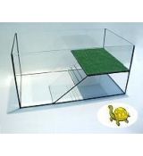 Akvárium s odpočívadlom 60x40x25cm, 60 litrov, 5mm sklo