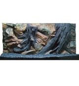 Akvarijné 3D pozadie 100x50cm KOREŇ