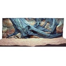 Akvarijné 3D pozadie 120x50cm AMAZON