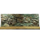 Akvarijné 3D pozadie 150x60cm SKALA