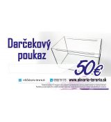 Darčeková poukážka v hodnote 50€